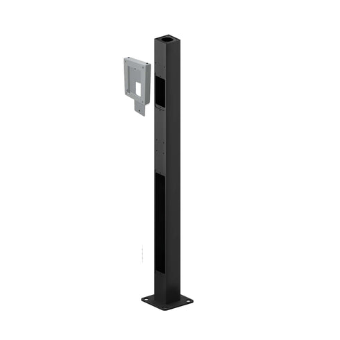 X POLE - Monteringsplate - Mounting plate - Zaptec Go + Pole